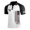 Patriotic USA 250th Anniversary Camo Short-Sleeve Polo, Stylish Casual Wear