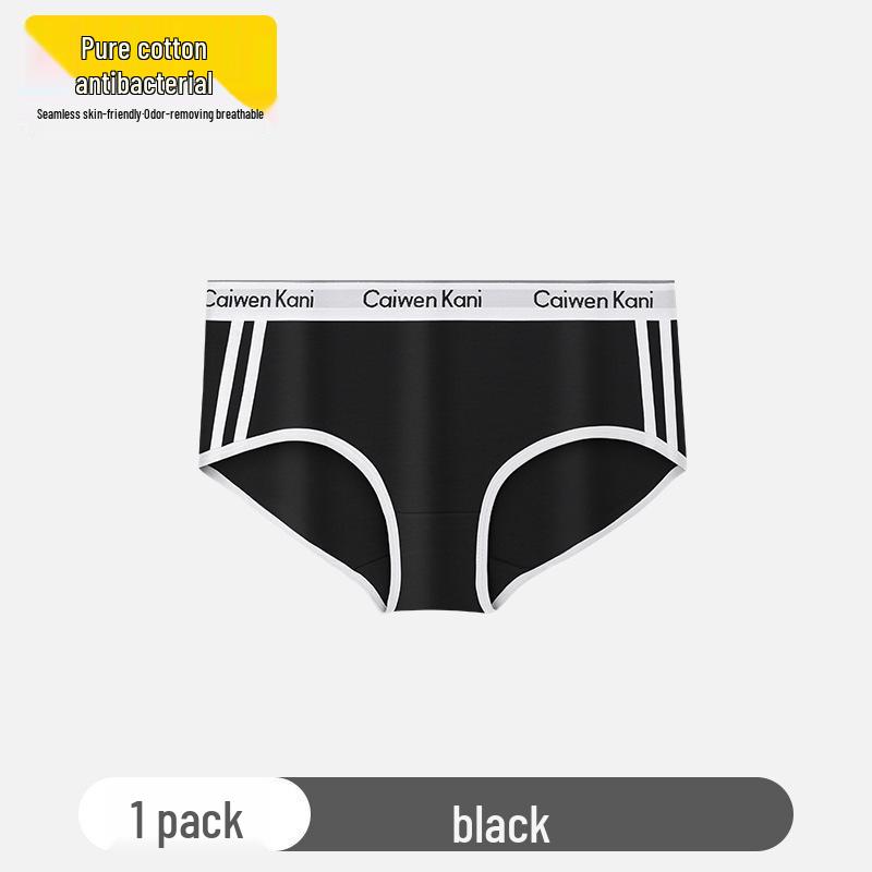 Women's Push-Up Wire-Free Cotton Bra & Triangle Panty Set