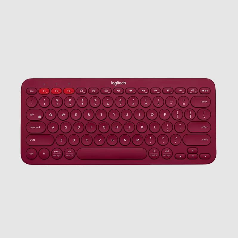 Logitech K380 Bluetooth Keyboard Laptop Phone iPad Tablet MAC Thin Film Keyboard Ultra Thin Portable Office Keyboard