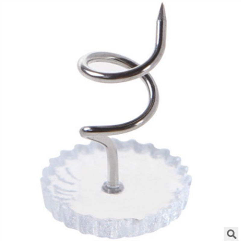 

Нескользящие спиральные гвозди для фиксации подушек дивана и простыней Twist Nail Bulk прозрачный