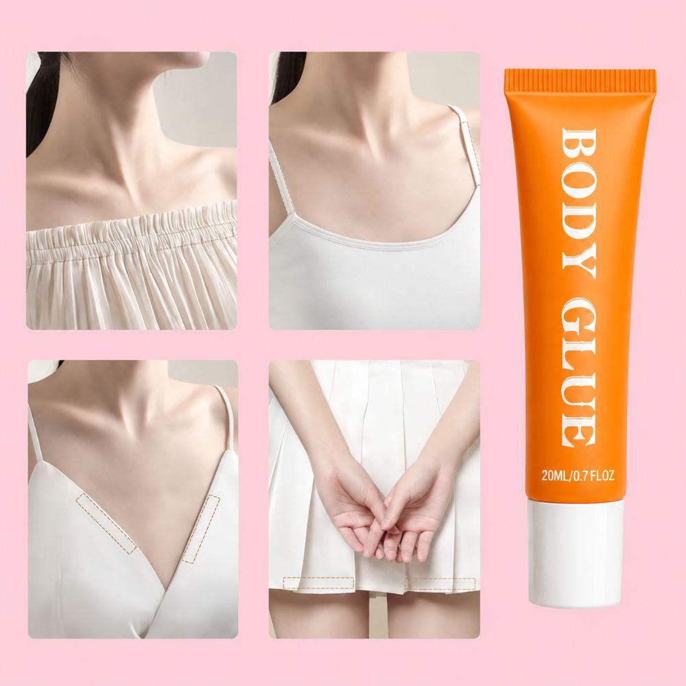 Quick-Drying Liquid Body Adhesive Waterproof Body Glue New Clothing Glue  For Low-cut Top