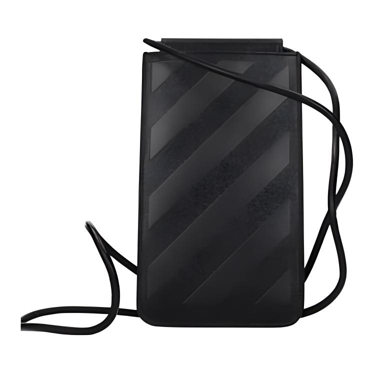 

Off-White Twill Caution Print Faux Leather Crossbody Bag Men bags Black OMNM011F21LEA0011010 Basic Set (Bag+Dust Bag)