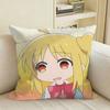 The Drummer Blonde hair NNijika Square Sofa Pillow Cover Solid Color Living Room Home Decor Cushion Case