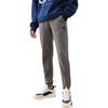 Anta Solid Color Print Letter Fleece-Lined Sports Pants Men Bottoms Grey 152241329N-2