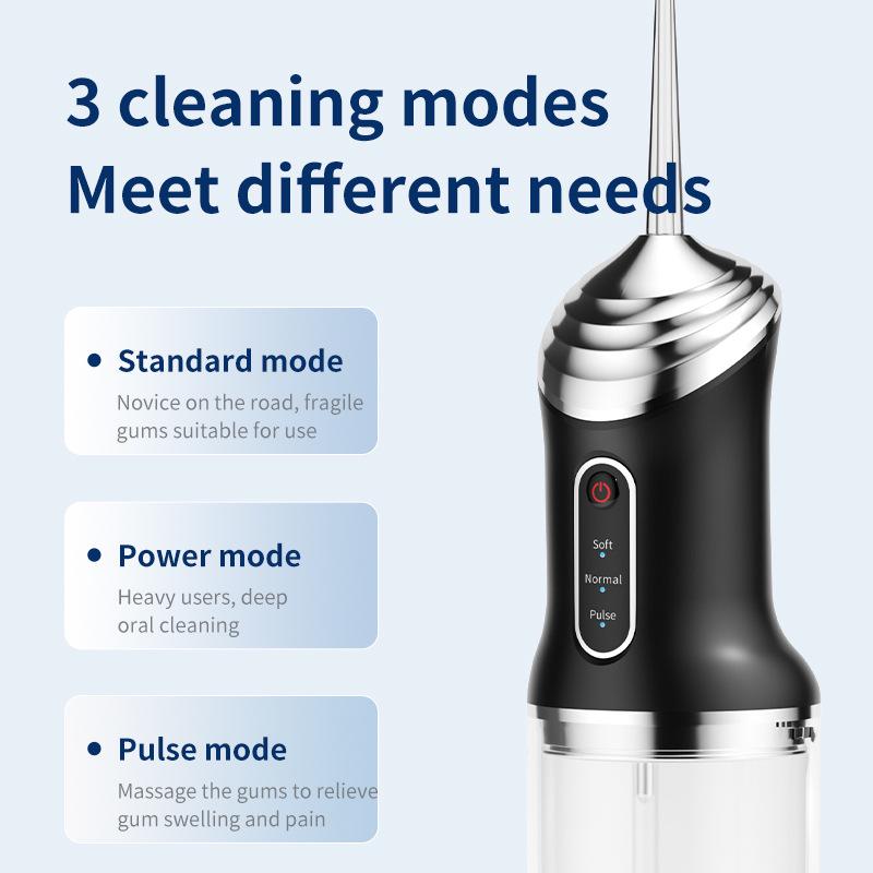 Portable Electric Water Flosser for Oral Cleaning and Descaling