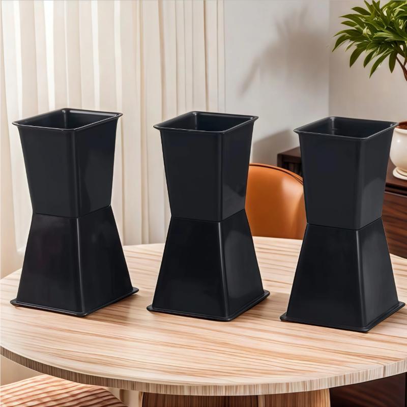 8 PCS Bouquet Packaging Base Square Pier Pier DIY Flowers Packaging Plastic Quiver Flower Shop Supplies Wrapped Flower Artifact