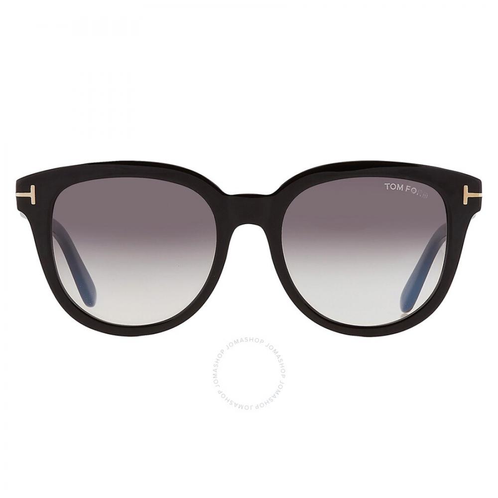 

Tom Ford Olivia Дымчатые овальные женские солнцезащитные очки с градиентом FT0914 01B 54