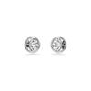 Boucles d'oreilles puces Imber Rhodium 5696073