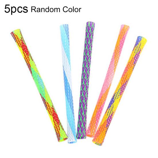 

5/10Pcs Pet Cats Kitten Folding Bouncing Elastic Spring Playing Interactive Toy 5pcs L