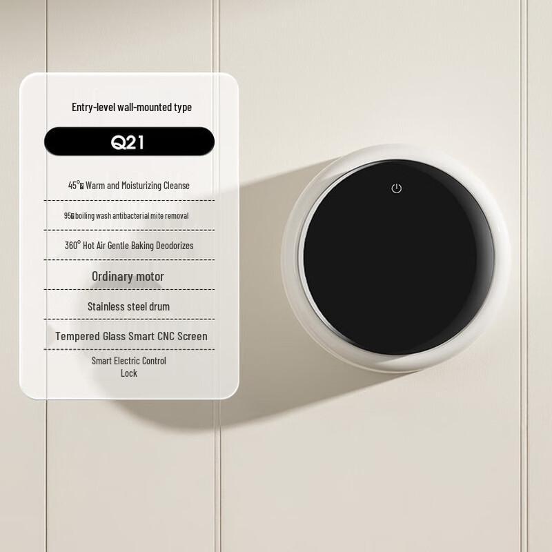 LISM Wall-Mounted All-in-One Washer Dryer