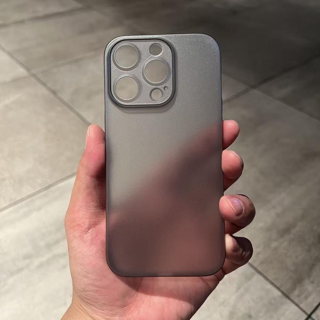 Ultra-thin All-inclusive PP Case for iPhone 11 12 13 14 15 16 17 Pro X XR Xs Max 12 13 mini 8 Plus SE 16E 17E Translucent Cover