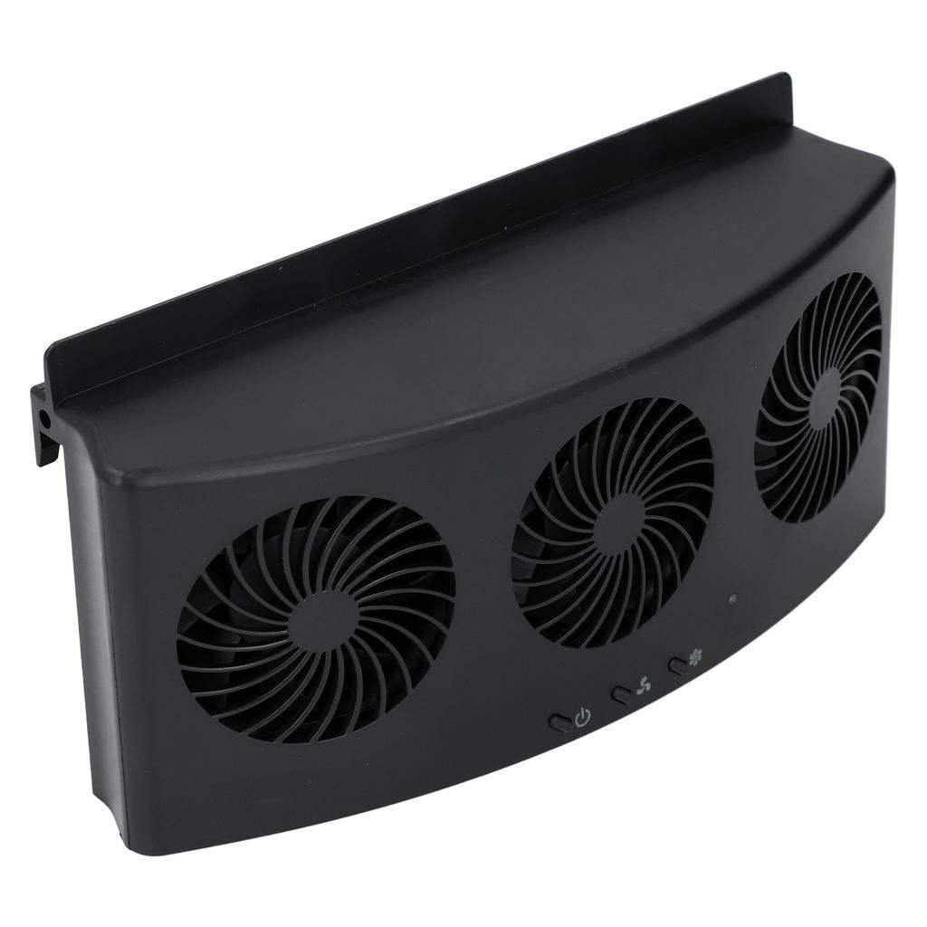 Car Exhaust Fan Air Circulation USB Powered Car Window Vent Fan for Odor Removal Heat Dissipation