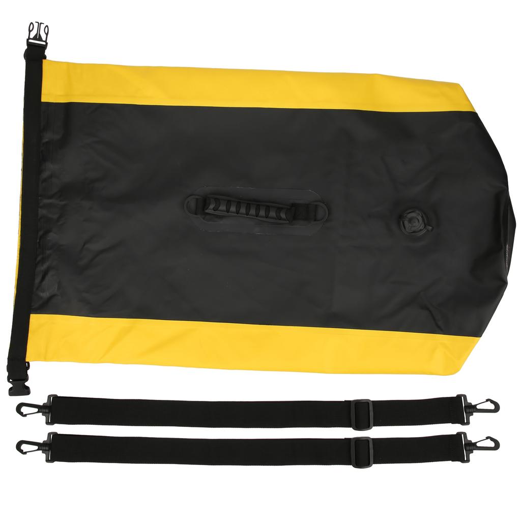 60L Outdoor Wasserdicht Leicht Schwimmen Driften Aufblasbarer Rucksack Versiegelnder Trockensack