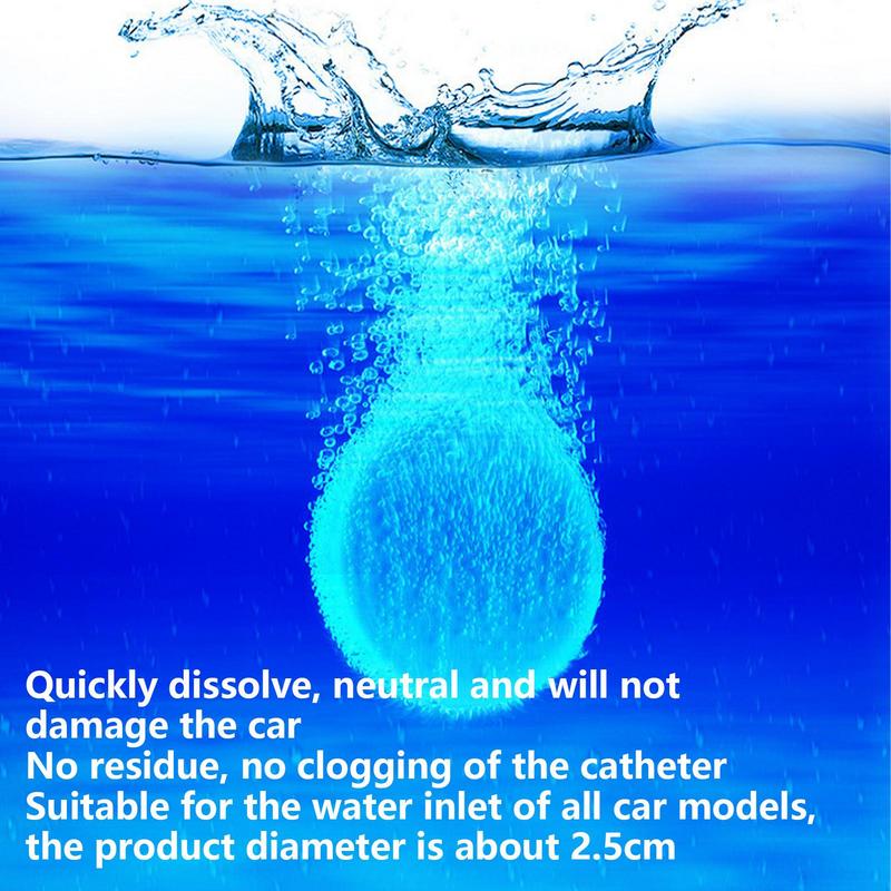 Car Windshield Washer Fluid Tablets 15PCS Cleaning Washer Fluid Tablets Car Windshield Cleaner Automotive Glass Cleaner