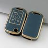 TPU Schlüsselhülle für 2008-2015 Buick Excelle, Goldrand