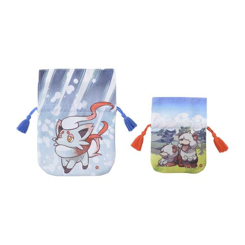 [Pokemon] Pokemon Center HISUI DAYS Reversible Pouch