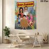 Bob's Burgers Pattern Home Decor Tapestry, Wall Hanging, Decorative RV Wall Cloth.XGT0914116
