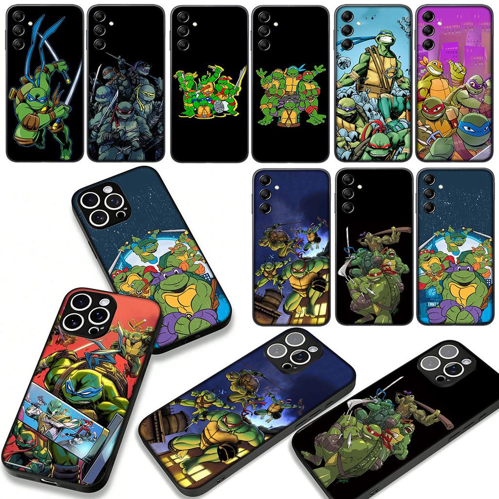 Ninjas-Anime-T-Turtles Phone Case for Samsung Galaxy A07 A13 A12 A14 A23 A42 A50 A51 A52 A53 A70 A71 A72 A21S A04 Note 20 9 8 10