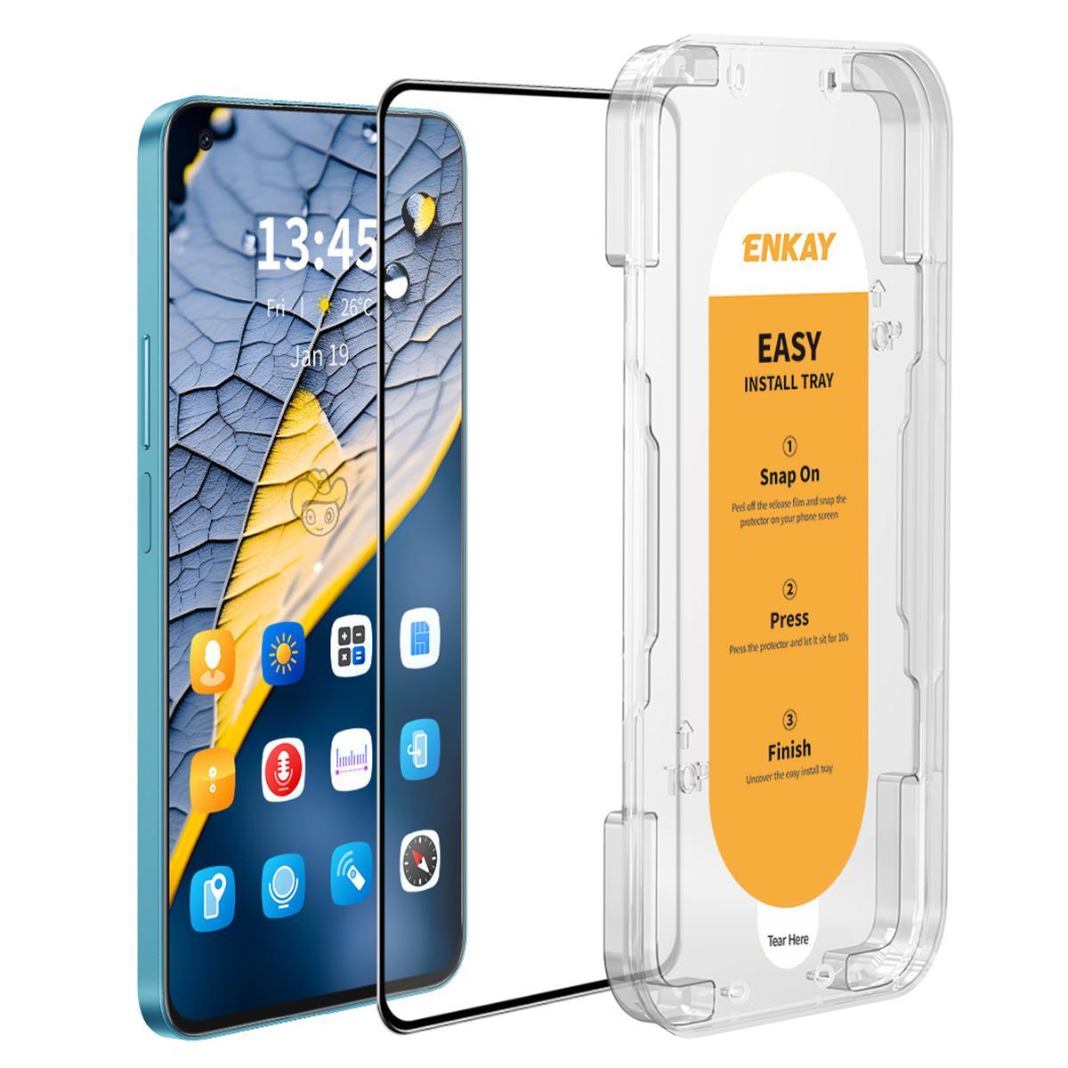 

ENKAY HAT PRINCE For Realme GT2 Pro/GT Neo2 5G High Aluminium-silicon Glass Anti-scratch Screen Protector As Shown A