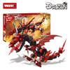 Building Block Shenlong Series Assembly Toy Boy Zili Splicing Phantom Mecha Dragon Model