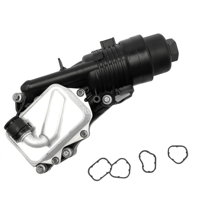 ABLZ-Oil Filter Assembly Set- For BMW X1 X2 F39 F45N F49N F52 Mini Cooper F56 F54 F55 Models(11428661958, 11428649177, 114285804
