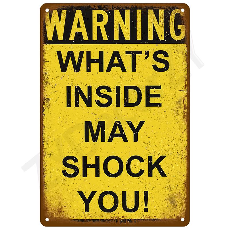 Vintage Metallschilder Blechschild Poster Man Cave Bar Retro Wandkunst Wandbild Outdoor Haus Badezimmer Heimzimmer Dekorationen Dekor