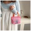 Cartoon Mini Canvas Bag Korean Style Small Bags Women's Handbag Hand Snack Bag Lunch Bag