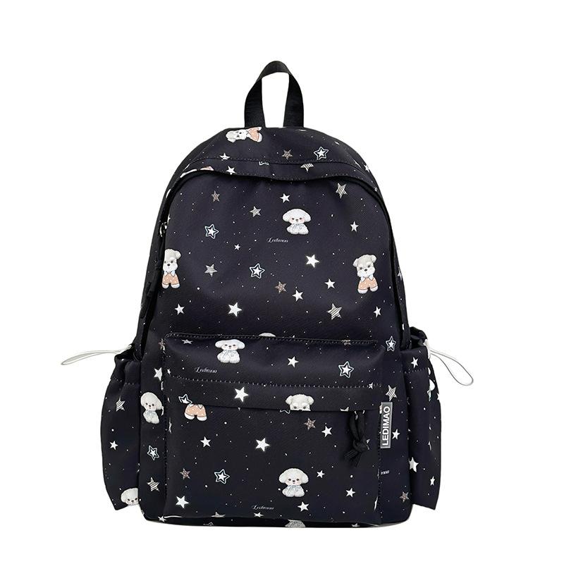 Manyin Cute Junior High School Student Backpack for Girls, Elementary School Girl Backpack for Girls, New Student Commuter Backpack for Girls