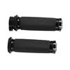 1in Motorcycle Handle Bar Hand Grips For Softail Cruiser Chopper Black US