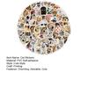 100 stk Søte Hund Meme Klistremerker for Journalføring Bærbar PC Scrapbook Vannflaske Skateboard Vanntett PVC Hundeklistremerker for Barn Tenåringer Jenter Gutter