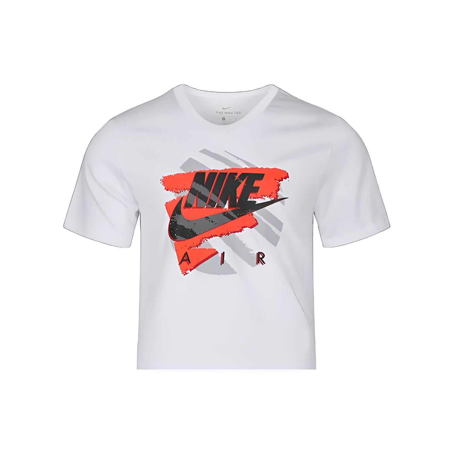 Nike Solid Regular Fit T-Shirt  White  Men s BV7508-100 L