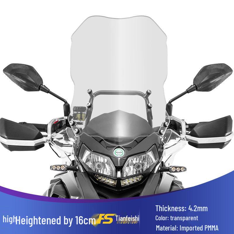 Benelli Jinpeng TRK502/502X Raised Windshield Accessory