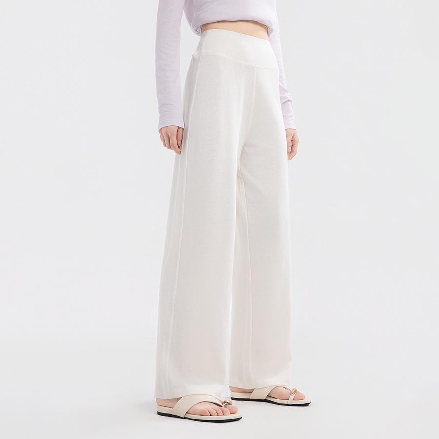 

Lazy Style Women s Linen Loose Straight-Leg Cigarette Pants - Light, Breathable, and Draped L (50-57.5kg)
