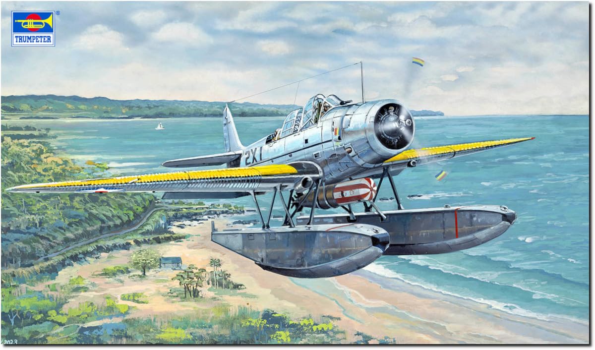 

Американский гидросамолет Trumpeter Devastator, пластиковая модель 03233 1/32 TBD-1A