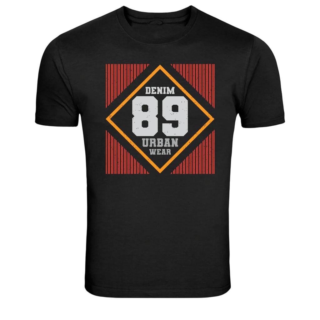 Denim 89 Urban Wear Street Style Vintage T-Shirt