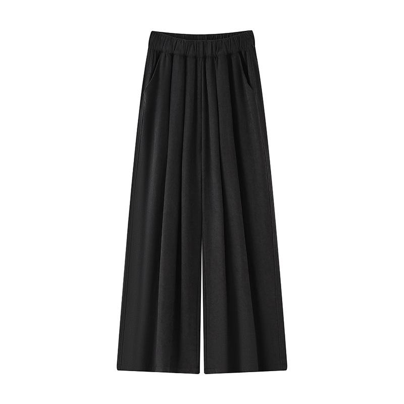 Lazy Trousers Women's Pants Summer Women's Pants New Style Draped Lazy Wide-leg Pants Straight For Women Clothing