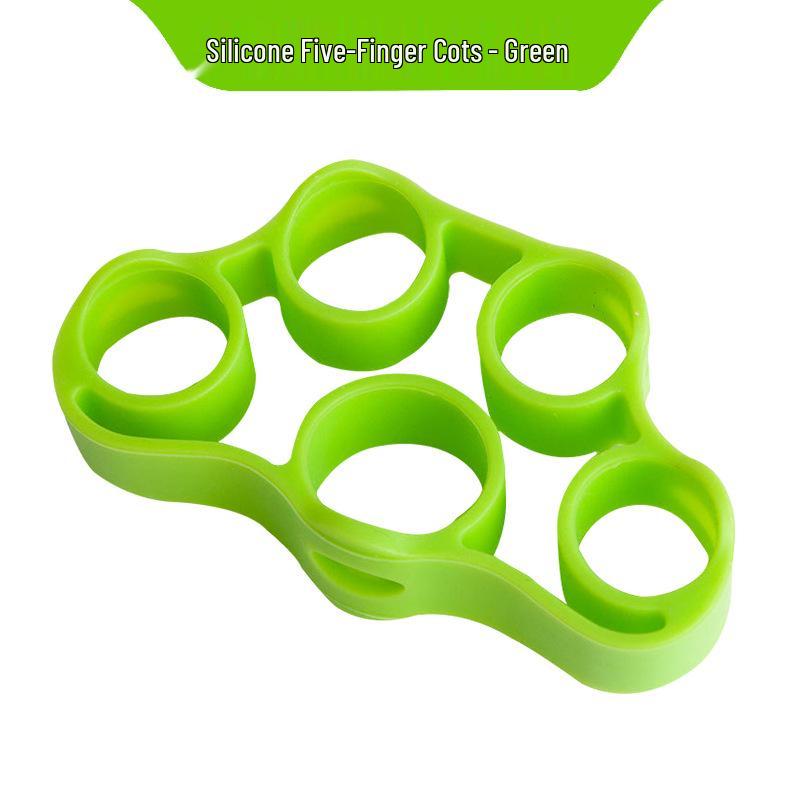 Silicone Finger Stretcher - Portable Resistance Trainer for Rehab & Stress Relief