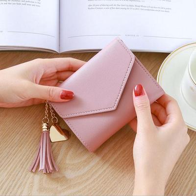 Frauen Brieftasche Mini PU Leder Damen Kleine Brieftaschen und Geldbörsen Kurze Weibliche Geldbörse Kreditkarteninhaber Mode Geldbörse