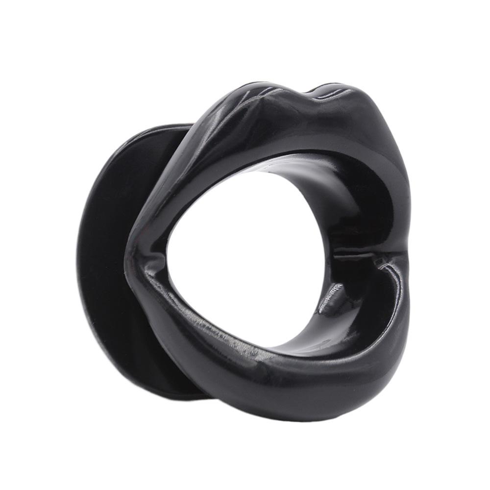 

1pc V-Shaped Smile Corrector O-Lip Trainer Adult Face Jawline Exerciser чёрный