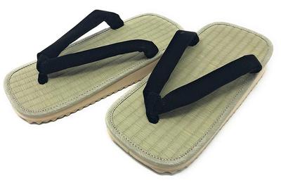 In opvouwbare setta tot 4L Sponszool dagelijks gebruik of Igusa schoeisel geta sandalen kimono yukata groot extra groot Groot Groot [Gemaakt Japan] Heren <<LL maat>>