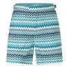 Belier Mens Zig Zag Adjustable Side Tabs Swim Shorts