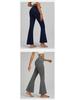 JOOMON Women's High Stretch Flare Yoga Pants - Wide Leg Yoga Wear for Fitness