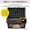 IRIS OHYAMA Tool Case TCR-500 Black/Sand Beige