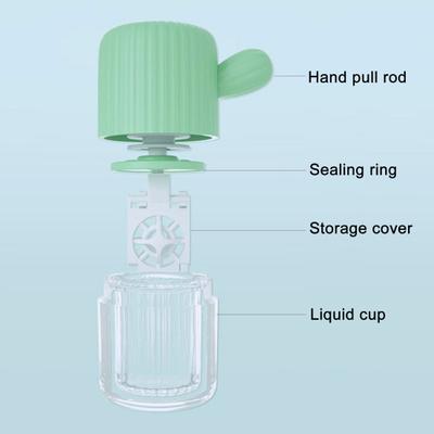 Universal Drawstring Hand Pull Cleaning Space-saving Soft Hard Contact Lenses Washer Home Use Contact Lens Cleaning Box
