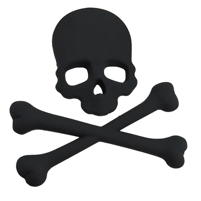 

3D Auto Car Truck Body Badge Skull Sticker Metal Decal Emblem for Infiniti QX80 FX35 G25 Q70 Qx60 Chrysler Jeep Car Styling чорний