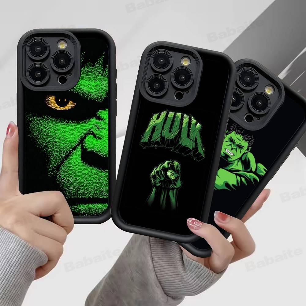 Superhero H-Hulk Phone Case For IPhone 17 16 15 14 13 Pro Max Plus 12 11 Cover