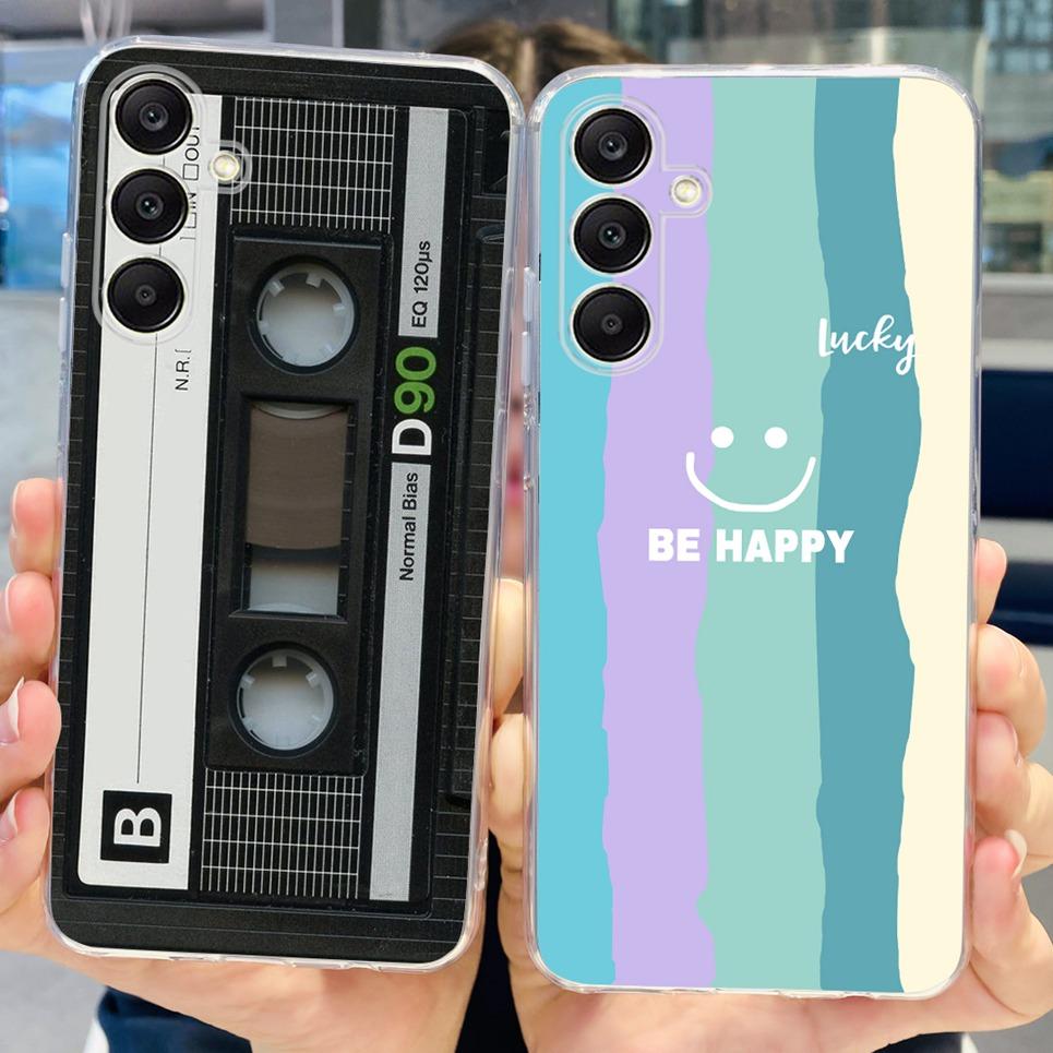 For Samsung Galaxy A25 5G 2023 Case Soft Transparent Soft TPU Ultra Slim Bumper Mask For Samsung A24 4G SM-A245F Cover Capa Etui