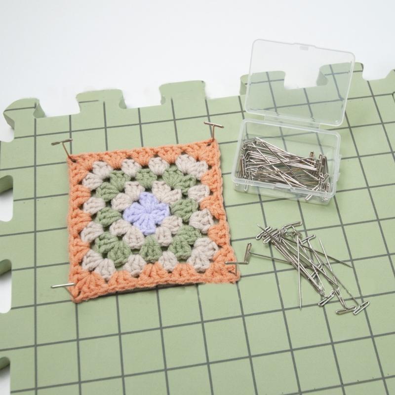 Knitting Blocking Mats Crochet Blocking Mats EVA Thick Grids Board for Crocheting Needleworks Knitting Project