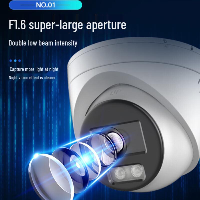 

HIKVISION 8MP Outdoor PoE Full-Color Dome Surveillance Camera