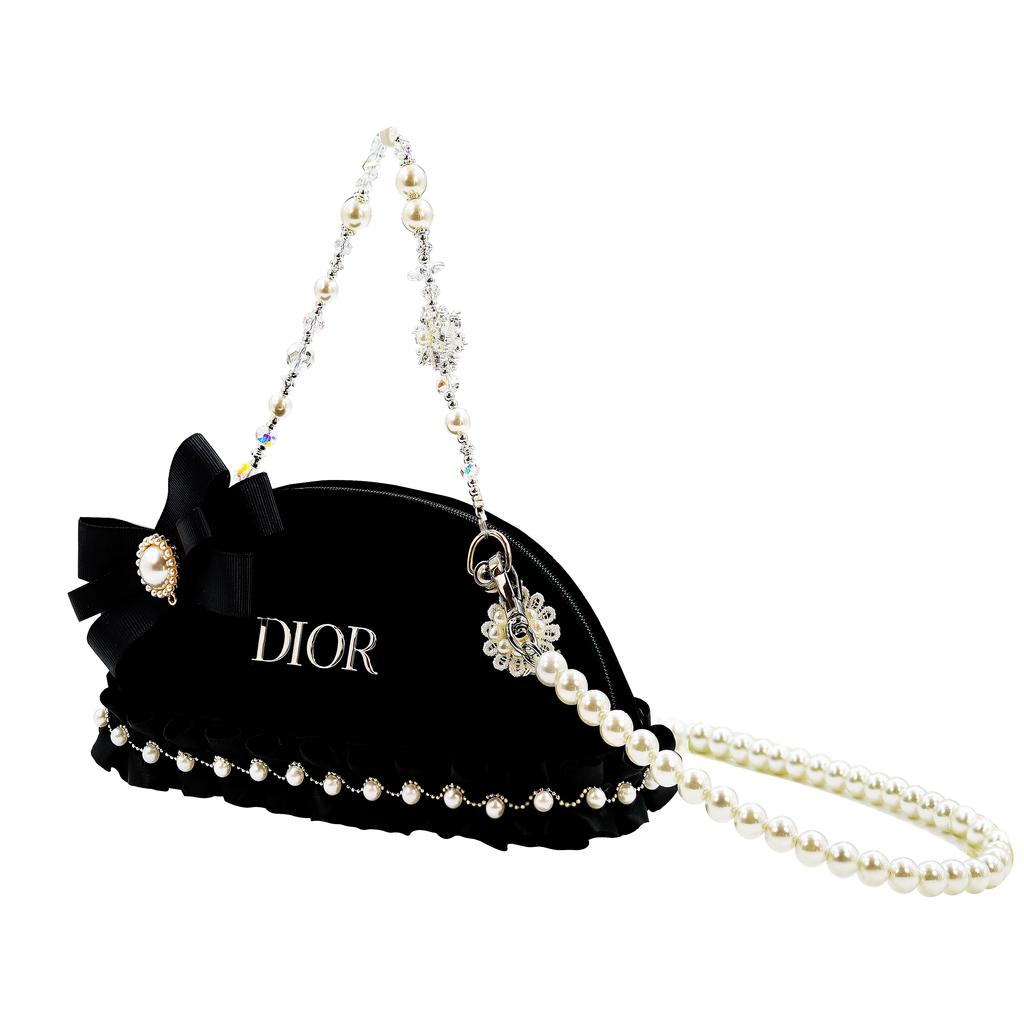 Borsa porta trucchi Remake Fatta a mano DIY Ispirata a Dior